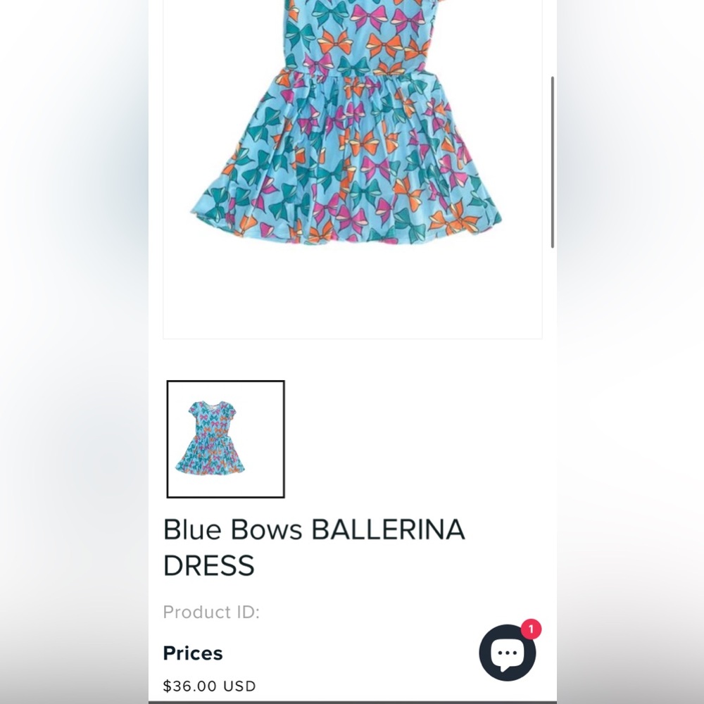 BALLERINA DRESS DotDot Smile New with Tags